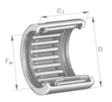 Rodamiento SKF HK2520 Agujas